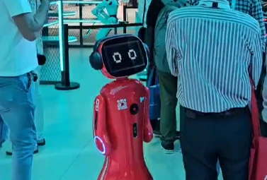 يجذب Timo AI Service Robot الاهتمام العالمي في المعارض الدولية
